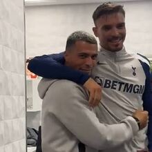 <![CDATA[ «Sentiu a minha falta»: Tottenham mostra reencontro entre João Palhinha e Pedro Porro ]]>