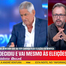 <![CDATA[ Vítor Pinto: «A confiança de Vieira é de tal ordem que acredita que pode ganhar as eleições do Benfica à primeira volta» ]]>