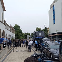 <![CDATA[ A chegada do plantel do FC Porto ao funeral de Jorge Costa ]]>