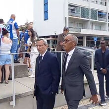 <![CDATA[ A representação do Benfica no funeral de Jorge Costa ]]>