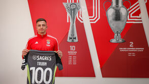 Trubin: «Fazer 100 jogos pelo Benfica é uma grande conquista»