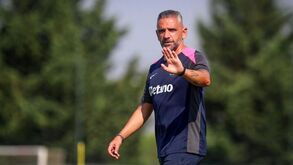 Rui Borges orienta mais um treino e concede tripla folga ao plantel do Sporting