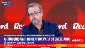 Vítor Pinto: «Aktürkoglu não é uma vedeta e não é um jogador que apaixone os adeptos do Benfica»