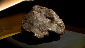 Nesta exposição podemos ouvir sons cósmicos... com 4,6 mil milhões de anos