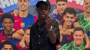 Ronald Araújo brinca com estilo peculiar de Lamine Yamal: «Parece o Michael Jackson»