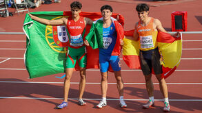 Pedro Afonso conquista medalha de prata nos 200 metros dos Europeus de Sub-20