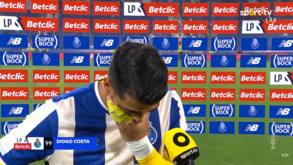 A emoção de Diogo Costa ao lembrar Jorge Costa após triunfo do FC Porto