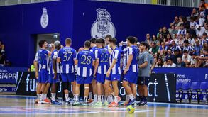 FC Porto venceu o Dunkerque por 28-27 num jogo-treino na Bretanha