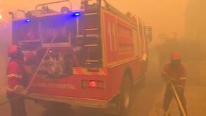 «Tudo arde»: aldeia em Oliveira do Hospital cercada pelas chamas