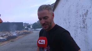 «Não há palavras»: morador de Águas Boas relata momentos em que chamas estiveram perto da aldeia