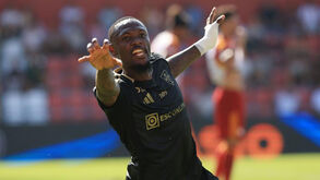 Tchamba festeja golo 