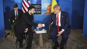 Zelensky com Trump