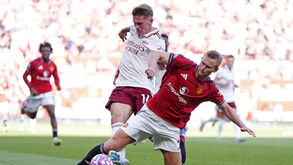  Gyökeres assinou uma exibição fraca no regresso a Inglaterra