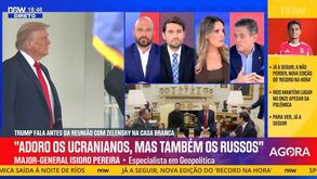 NOW à frente da SIC Notícias no dia da cimeira entre Trump, Zelensky e líderes europeus