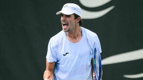 Jaime Faria na segunda ronda do qualifying do US Open