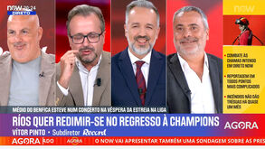 Vítor Pinto: «Retirando o detalhe de não ter jogado a ponta de um coiso frente ao Estrela, a vida corre bem a Ríos»