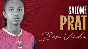 Salomé Prat prestes a assinar pelo Benfica
