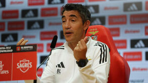 Bruno Lage em conferência de imprensa