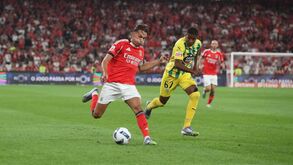 Jogo entre Benfica e Tondela. Incidências da segunda parte