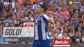 Froholdt recuperou a bola, foi por ali fora e assistiu Borja Sainz para o golo no FC Porto-Casa Pia