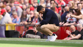 Ruben Amorim sobre brasas no Manchester United