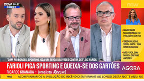 «Farioli trouxe a arbitragem para o clássico... No Ajax não estaria atento às expulsões do Sporting»