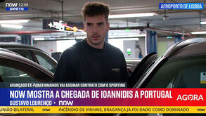 Ioannidis à chegada a Lisboa