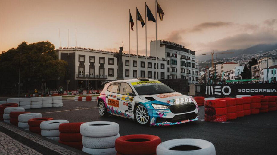 Simone Campedelli lidera Rali da Madeira após super especial no Funchal