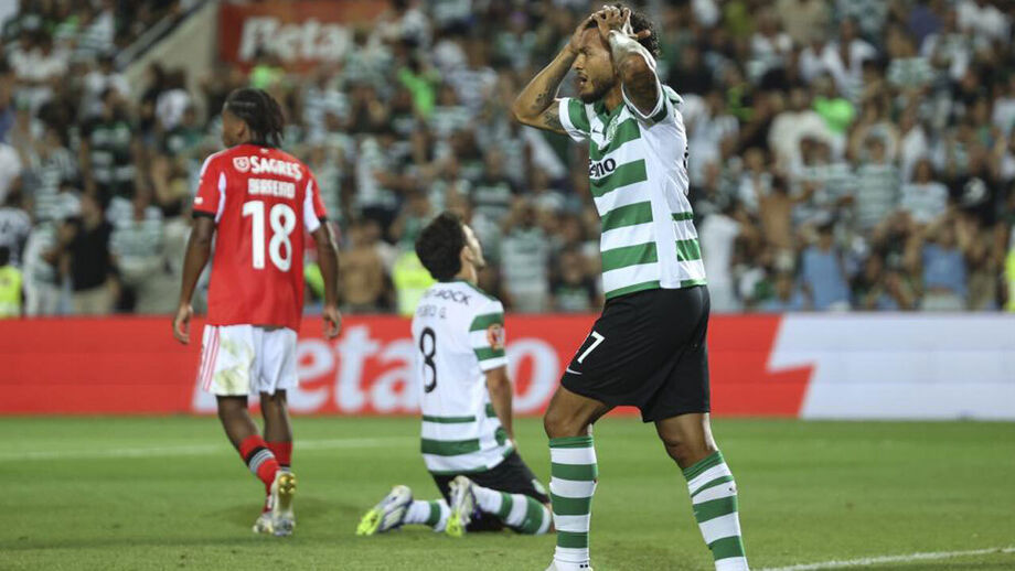 Luis Suárez na Supertaça frente ao Benfica