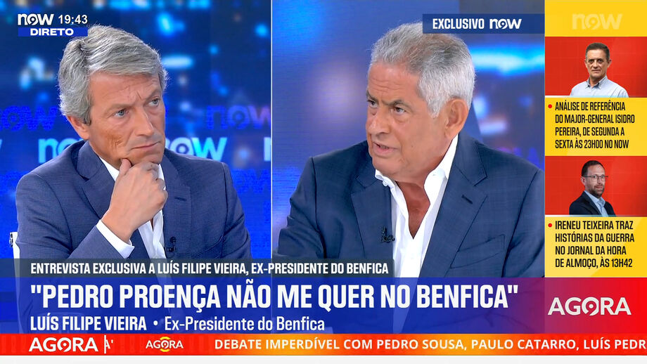 Antigo presidente do Benfica com ataque cerrado ao atual presidente da Federação Portuguesa de Futebol