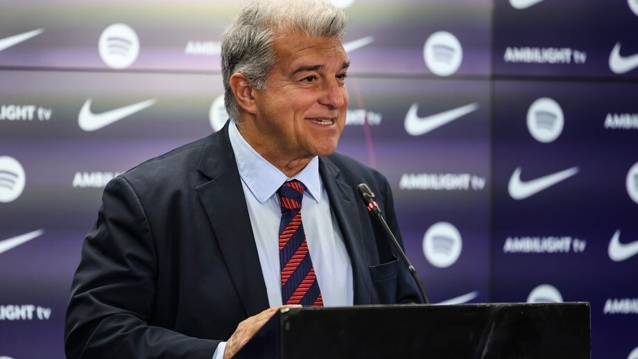 Joan Laporta, presidente do Barcelona