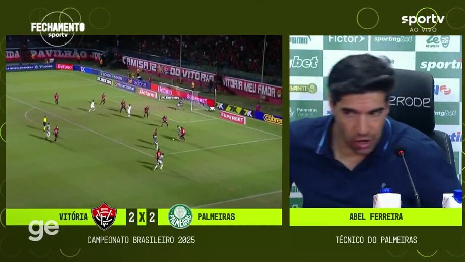 Treinador português referiu que ia começar a preparar o próximo jogo, levantou-se e deixou a sala de imprensa