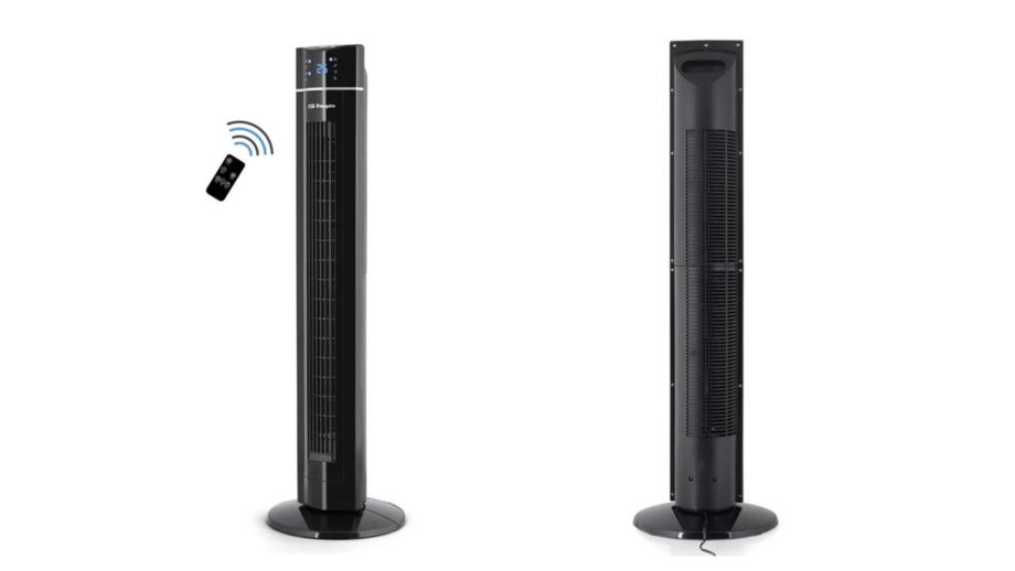 Ventoinha de torre Orbegozo TWM 1009 com display LED e comando remoto