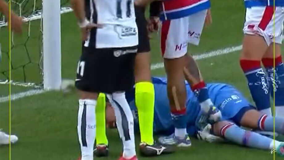 Avançado do Fortaleza protagonizou momento caricato