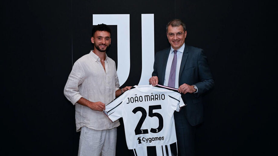 João Mário apresentado na Juventus