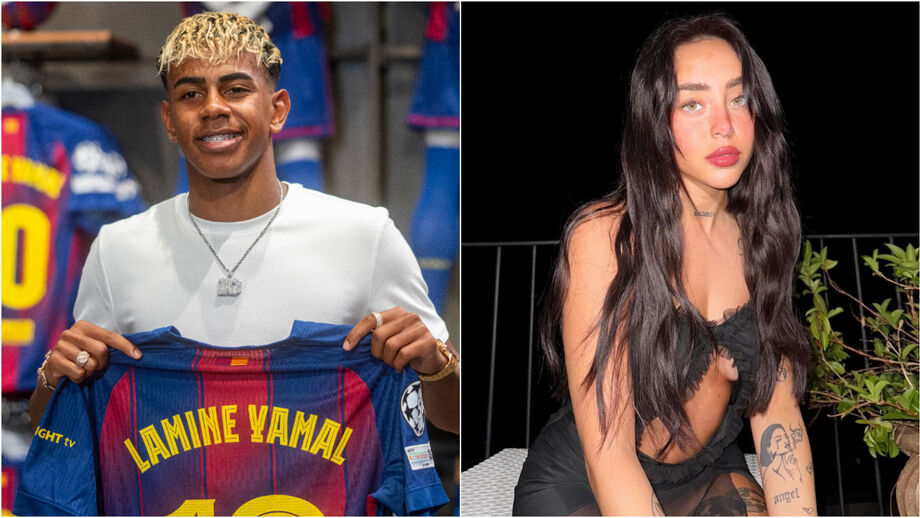 Lamine Yamal e Nicki Nicole 'apanhados' aos beijos numa discoteca