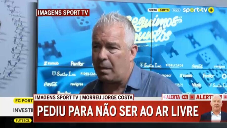 Entrevista a Jorge Costa na SportV 
