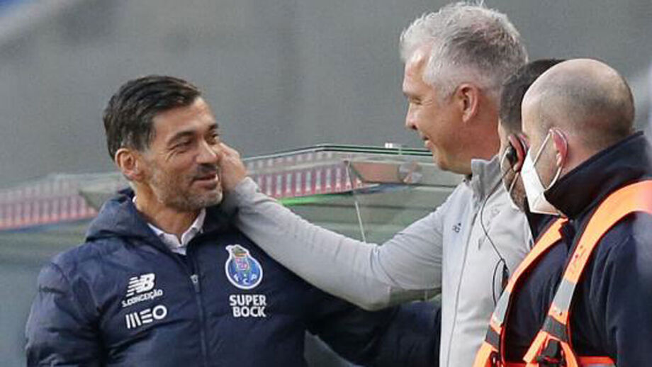 Sérgio Conceição honra Jorge Costa: «Fizemo-nos homens mais depressa, prescindimos dos devaneios de juventude...»