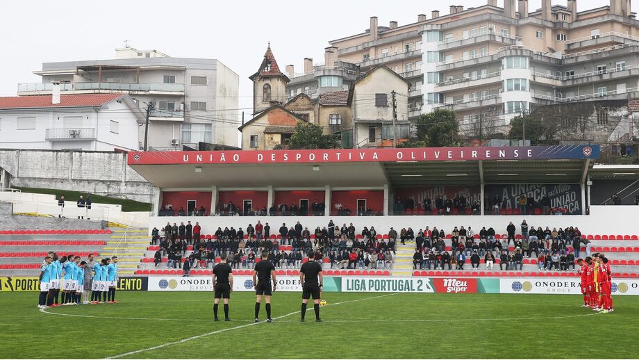Estádio Carlos Osório, casa da Oliveirense
