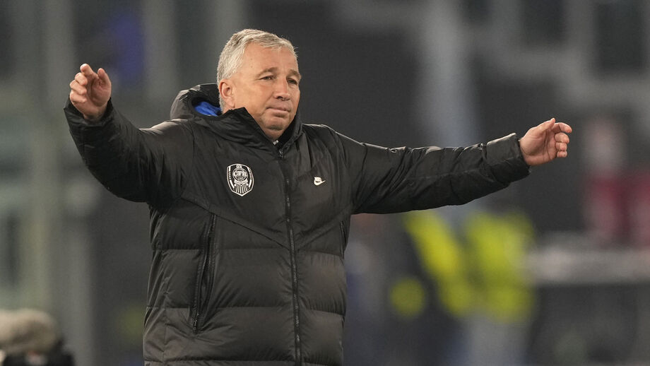 Dan Petrescu, treinador do Cluj, assume favoritismo do Sp. Braga