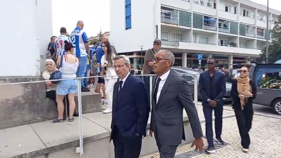 Shéu Han e Nuno Magalhães no último adeus ao antigo jogador do FC Porto