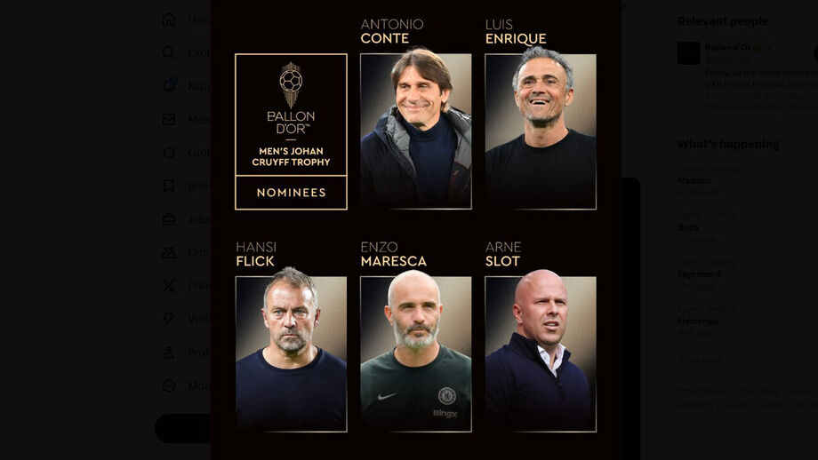 Os eleitos na corrida ao troféu de melhor treinador do mundo