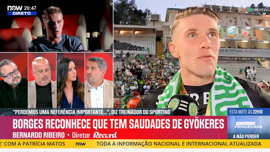 Diretor de Record analisa discurso do treinador do Sporting