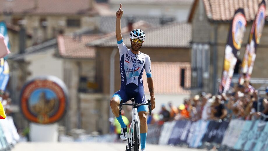 Damiano Caruso vence etapa 