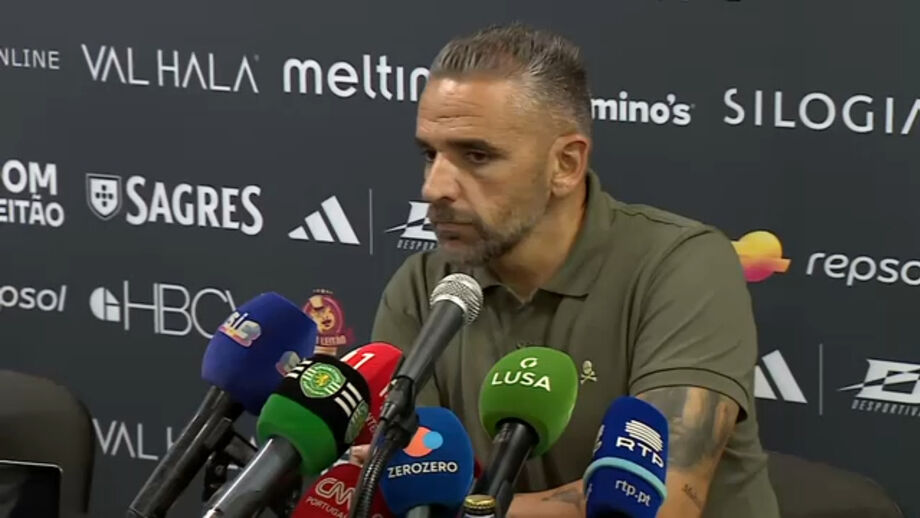 Treinador dos leões diz que a equipa foi muito "acutilante"