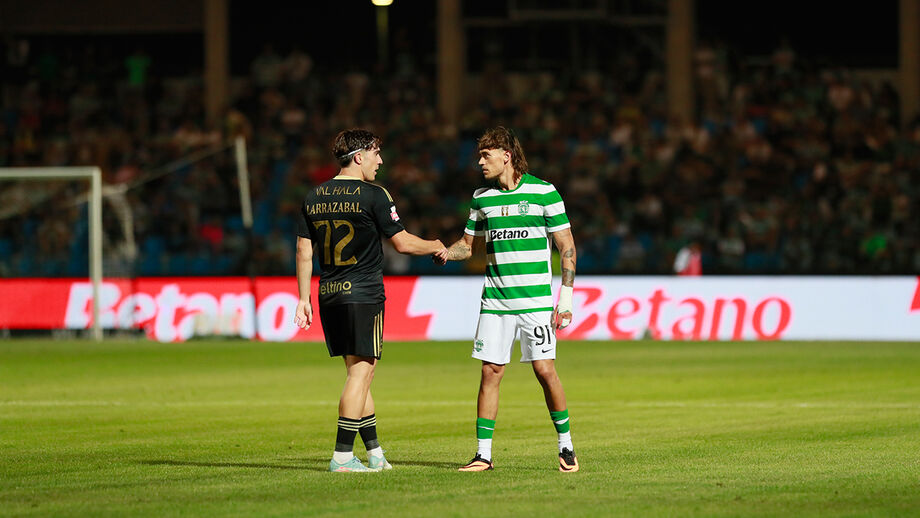 Estreia de Mangas, reforço do Sporting 