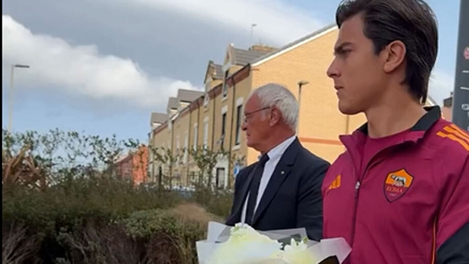 Roma está na cidade inglesa para defrontar o Everton