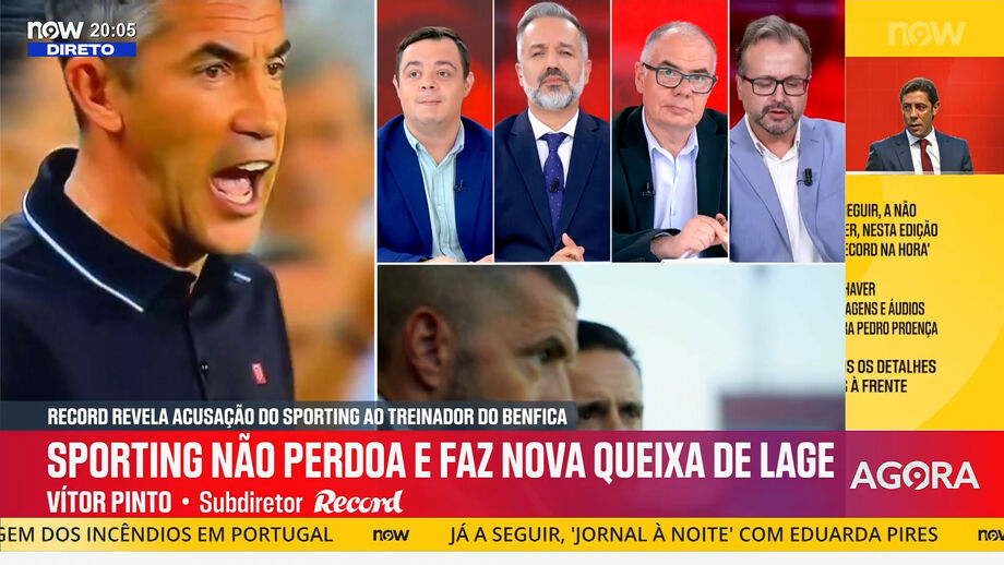 Subdiretor de Record refere que as imagens não apresentam um ângulo "inequívoco"