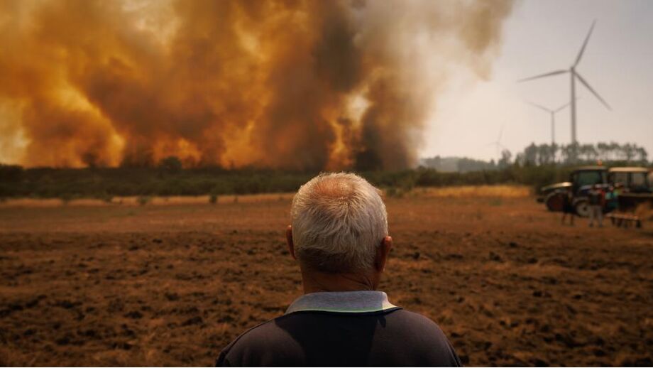 Incêndio em Moimenta da Beira