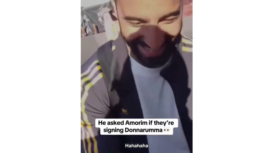 Treinador assinava autógrafos à saída de Old Trafford quando foi surpreendido por uma questão sobre o mercado